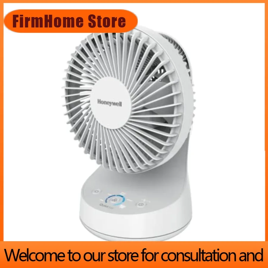 FirmHome StoreQuietSet 5 Oscillating Table Fan Personal And Small Room Fan With Quiet Operation And 5 Levels Of Power And Sound