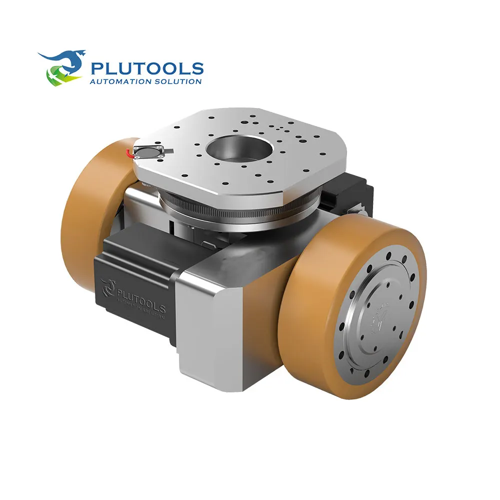 Plutools 5500kg Load dual different drive Wheel with 960Nm for AGV forklift