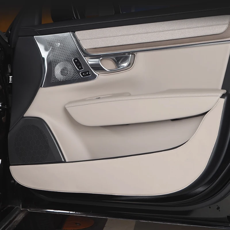 

For Volvo S90 2025 2026 Door Anti Kick Pad Protective Pad Door Panel Center Console Scratch Resistant Interior Accessories