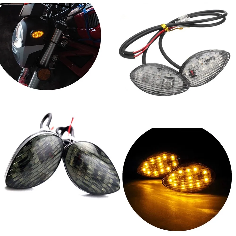 4Pcs Motorcycle Sid…