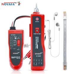 NOYAFA NF-806R Network Cable Detector Ethernet LAN Telephone Wire Tracer RJ45 RJ11 Line Finder LED Lighting Withstand Voltage