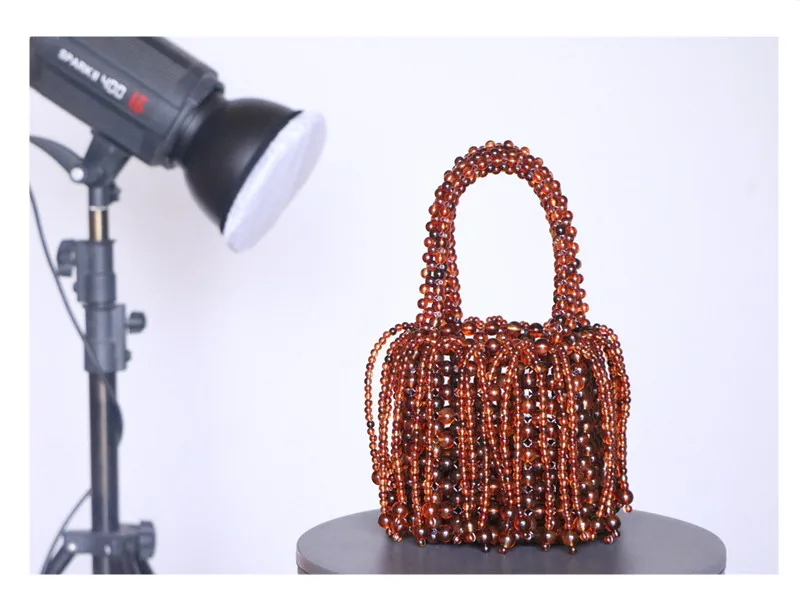 Women Banquet Handbags 2022 New Vintage Tassel Evening Bags Wedding Purse Dress Beaded Party Clutch