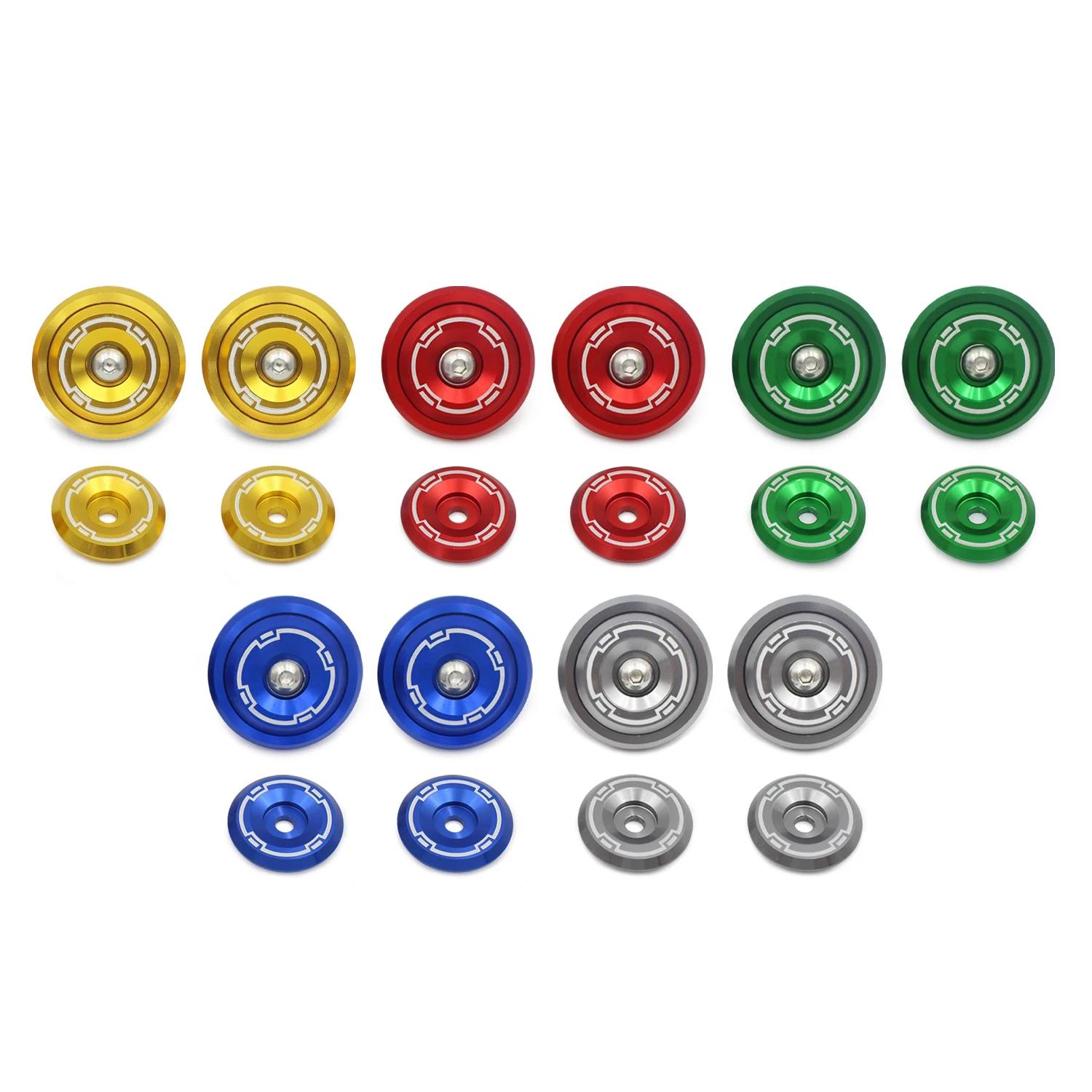 Aluminum Frame Hole Cap Cover With Screws Fairing Guard Motorcycle For Kawasaki Z900 Z 900 2017 2018 2019 2020