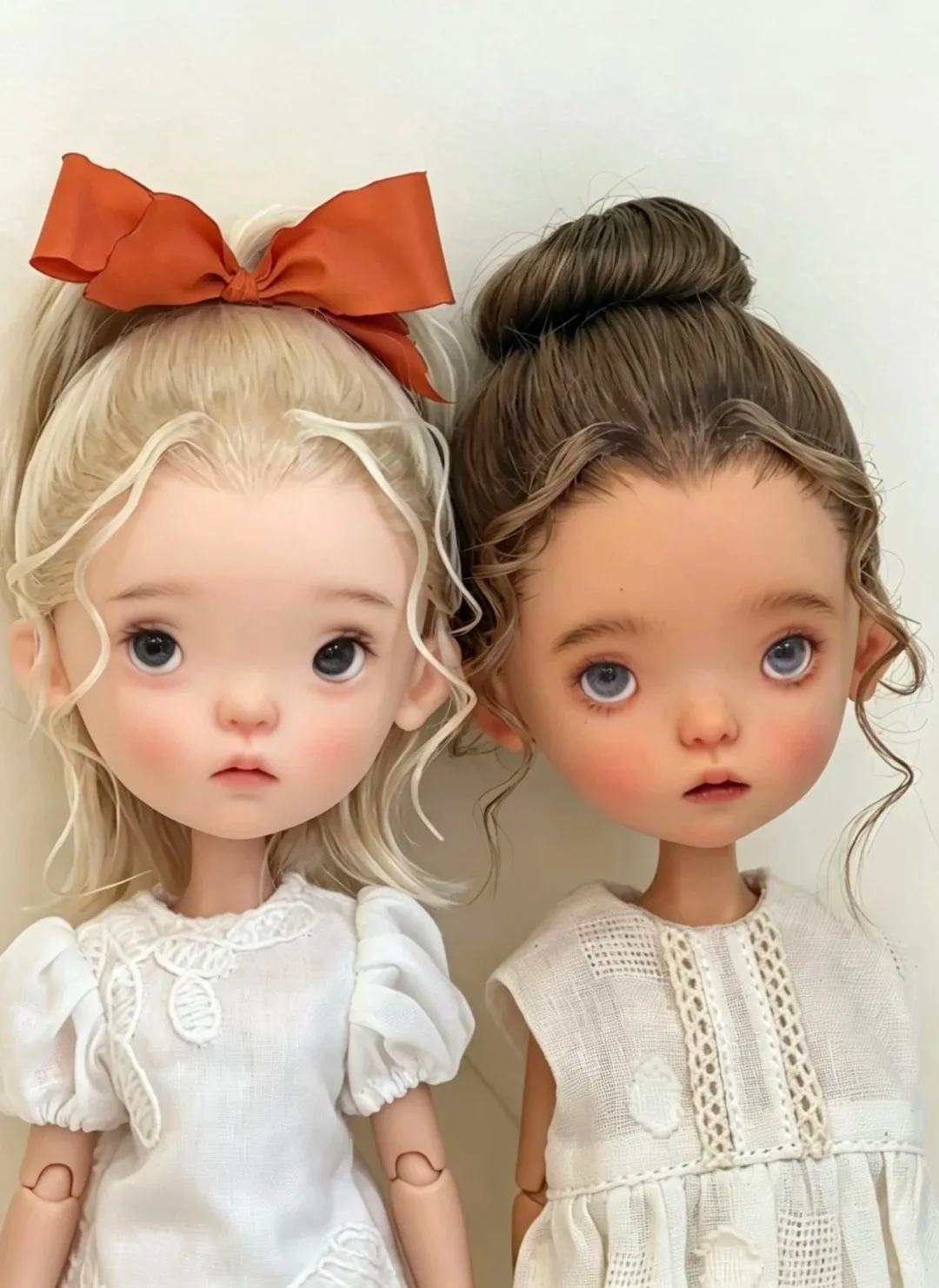 Dolls in Offers Articulated Dolls BJD Doll 1/6 Bailu doudou  Female Doll Special Body Blue Bean Resin Toy