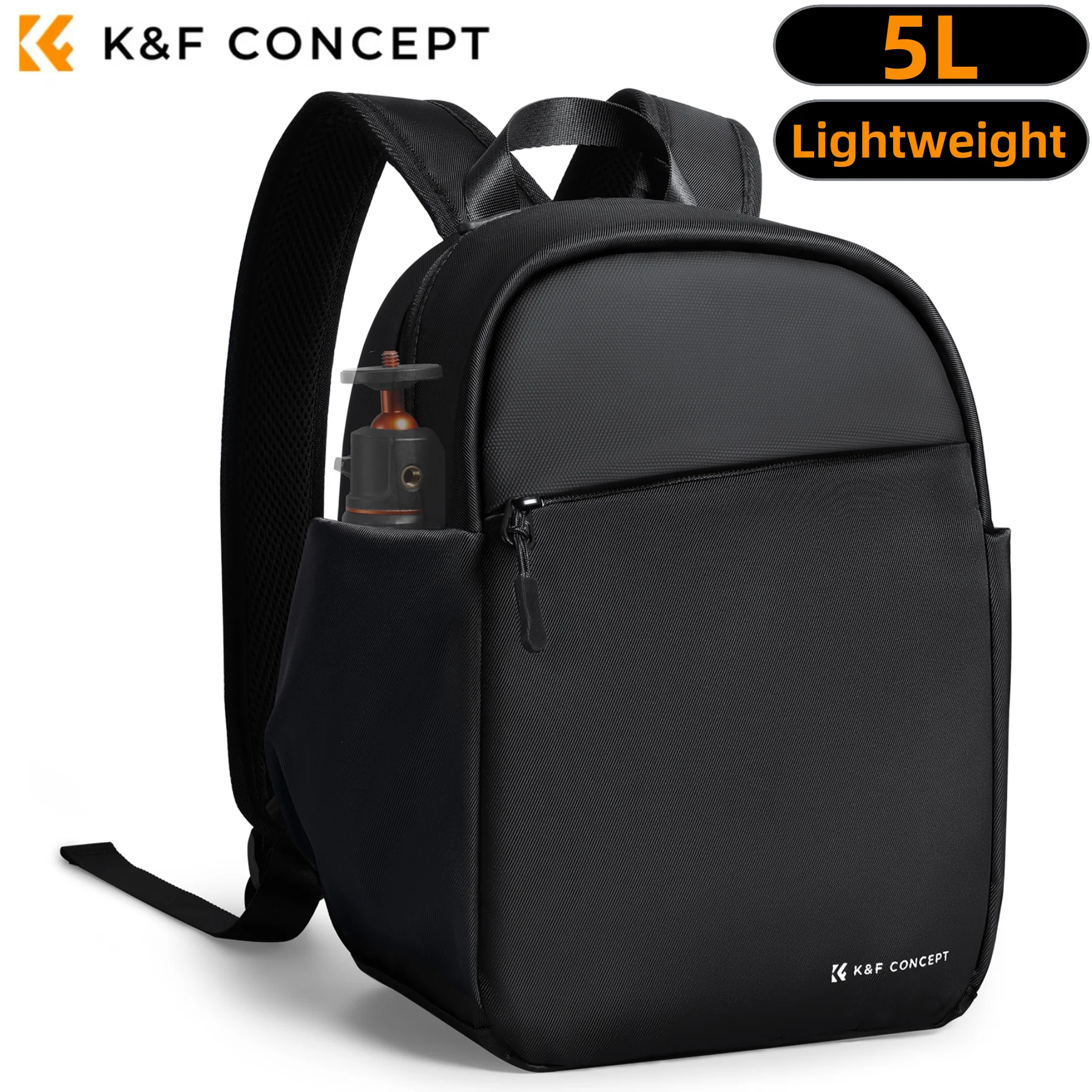 

K&F Concept 5L Lightweight Small Camera Backpack Travel Photographer Multi-functional Camera Bag For Canon Sony Nikon DSL DSLR