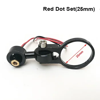 Modulo diodo Punto rosso Set Posizionamento DC 5V per testa di taglio per incisione laser Co2 fai da te K40 Taglierina per incisore 22mm/24mm/25mm