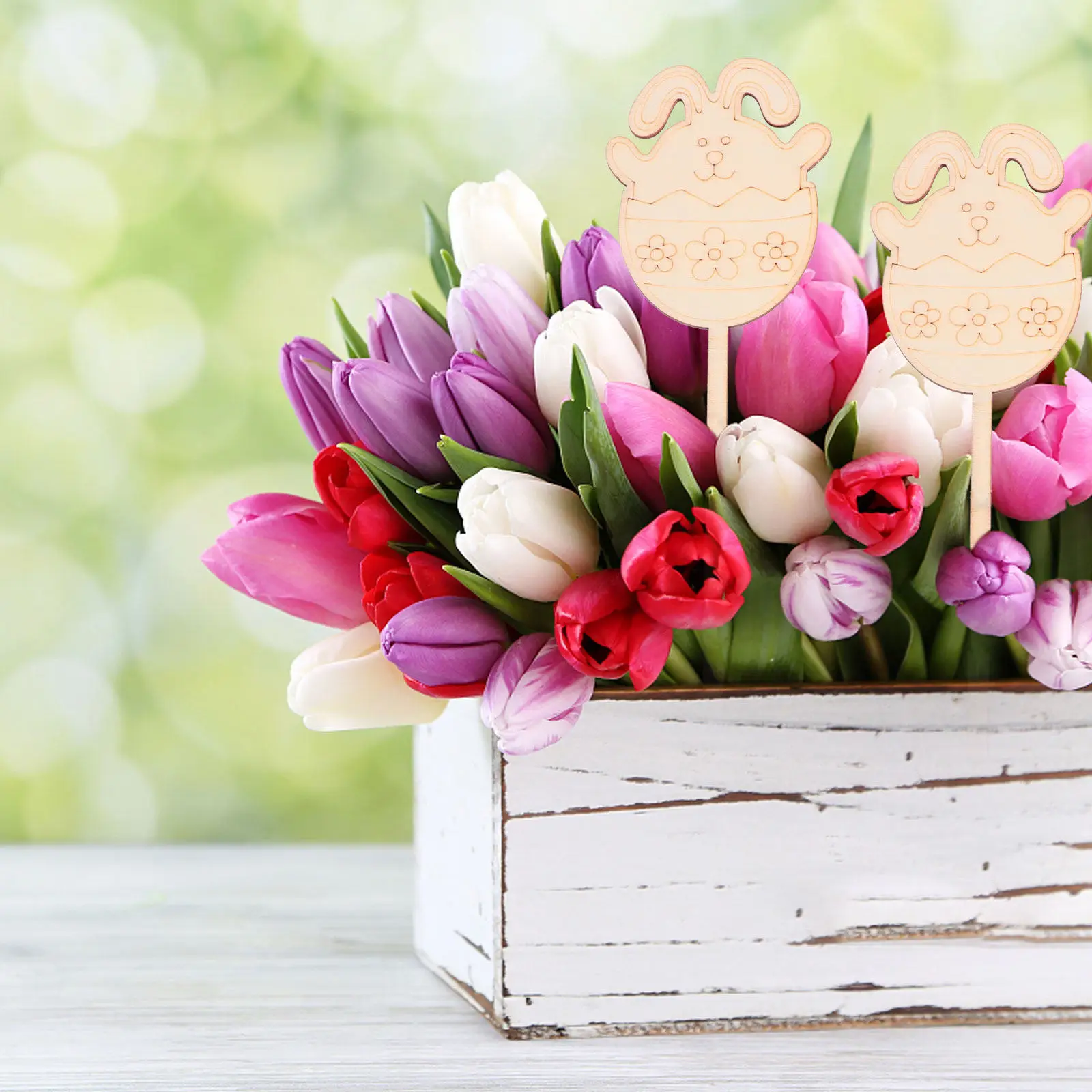 

Набор для творчества: Пасхальный кролик из натурального дерева для раскрашивания, легкий и удобный в работе, для детских художественных проектов, домашнего декора, школьных поделок