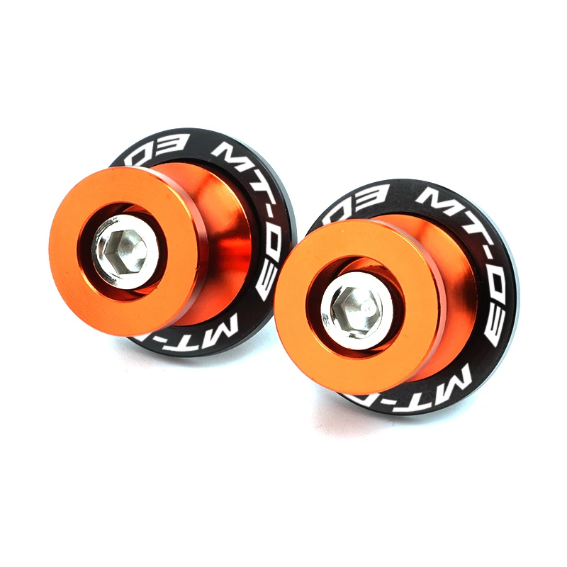 Für Yamaha MT03 MT09 MT10 MT 03 09 10 mt03 mt09 mt10 Schwinge Spulen Sliders Stand Schrauben 6 MM schwinge Motorrad Zubehör
