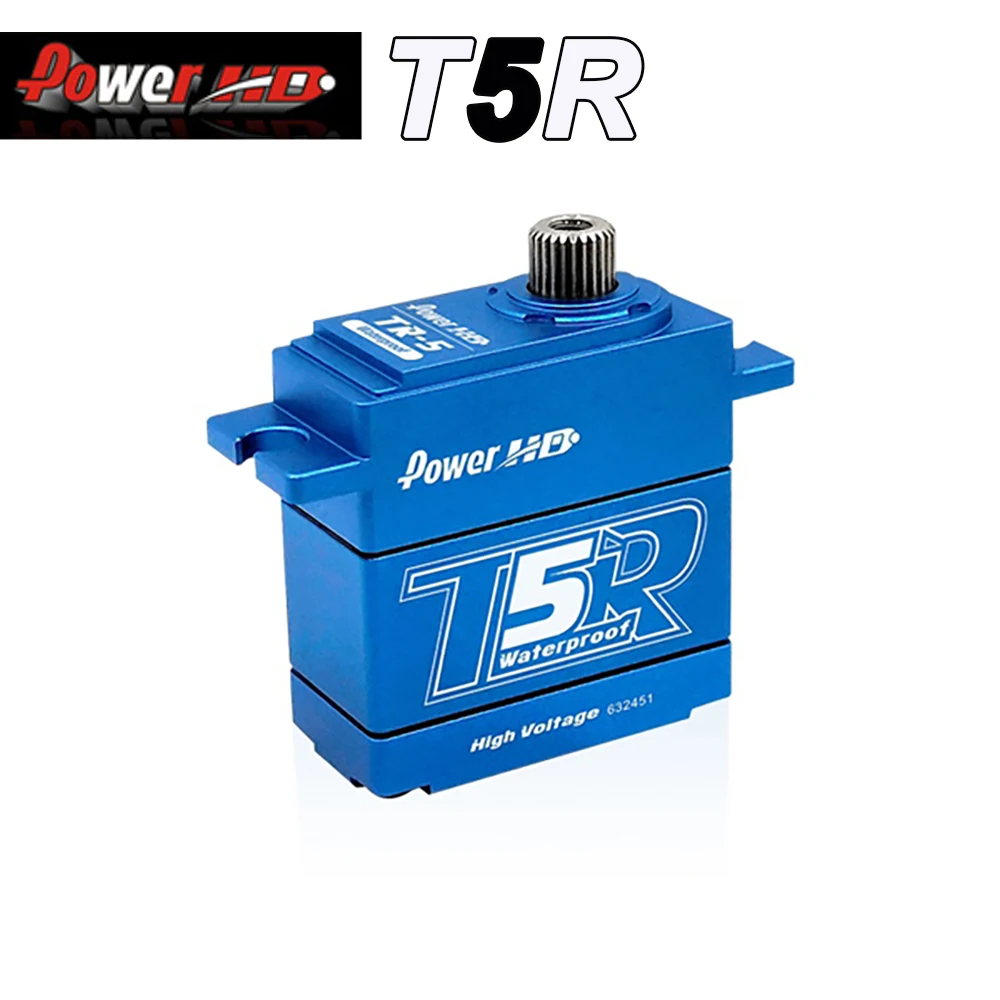 Power HD T5R TR-5 Full Metal Mini High Voltage Steering Gear Waterproof Series Mini Servo Compatible For TRAXXAS 1/16 Rc Car