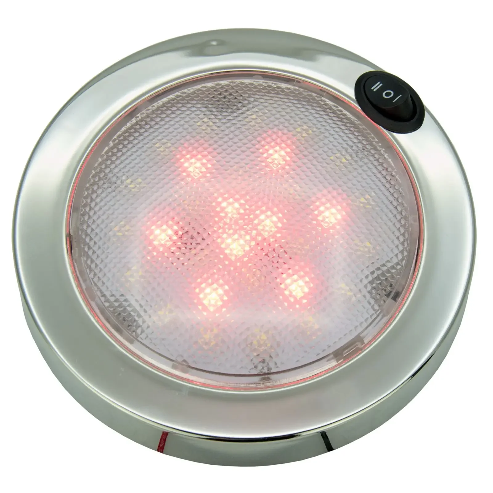 Boat Dome Lights Ceiling Light P4 LED Interior Light for RV Caravan Cabin White/Red - 12V Led Light