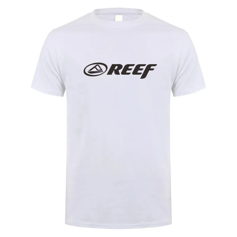 High Quality Casual Sports Fitness Reef T-Shirt Men's Cotton Summer Short Sleeve Surfing Men's Crew Neck Top T-Shirt LH-322