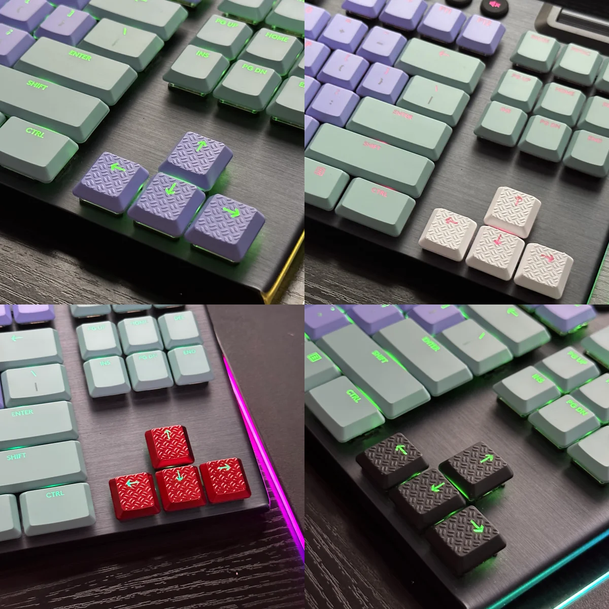 

Color Transparent Texture Logitech G915\ G913 G815\ G813\ TKL Anti-slip Transparent Original Feel Keycaps