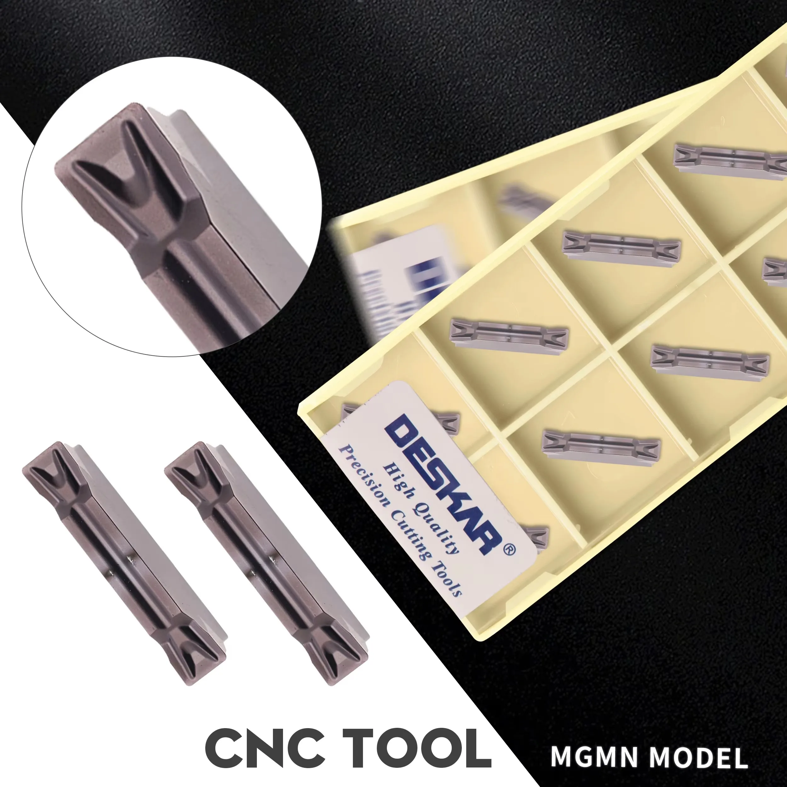 

DESKAR Numerical Control Lathe For Stainless Steel Processing Cutting Groove Insert MGMN Series MGMN250/MGMN300/MGMN400-T LF6018
