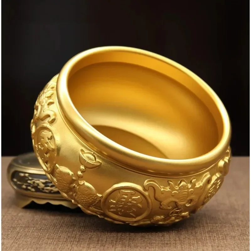 

Pure Brass Cornucopia Ornaments Home Crafts Office Decorations Wealth-generating Creative Housewarming and Opening Gifts