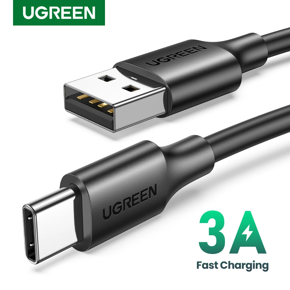 UGREEN USB C Cable Type C Cable for iPhone 15 Samsung S23 Xiaomi 11 Pro USB C Data Charging Cable USB 3A Fast Charging USB Cable