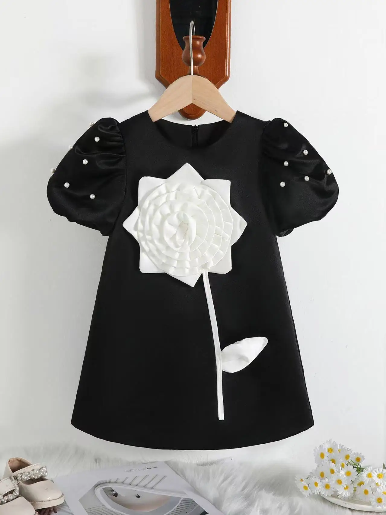 Formal Dresses Flower Girl Wedding Attire Little Girls' Bridal Gowns Princess-style Dresses Piano Recital Performance Outfits
