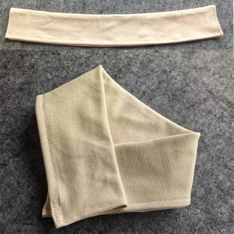 襟は取り外し可能で洗濯可能、汚れ防止ダウンジャケットアクセサリー、糸で編まれた保護カバー、完全に包まれた綿コート、ニット製