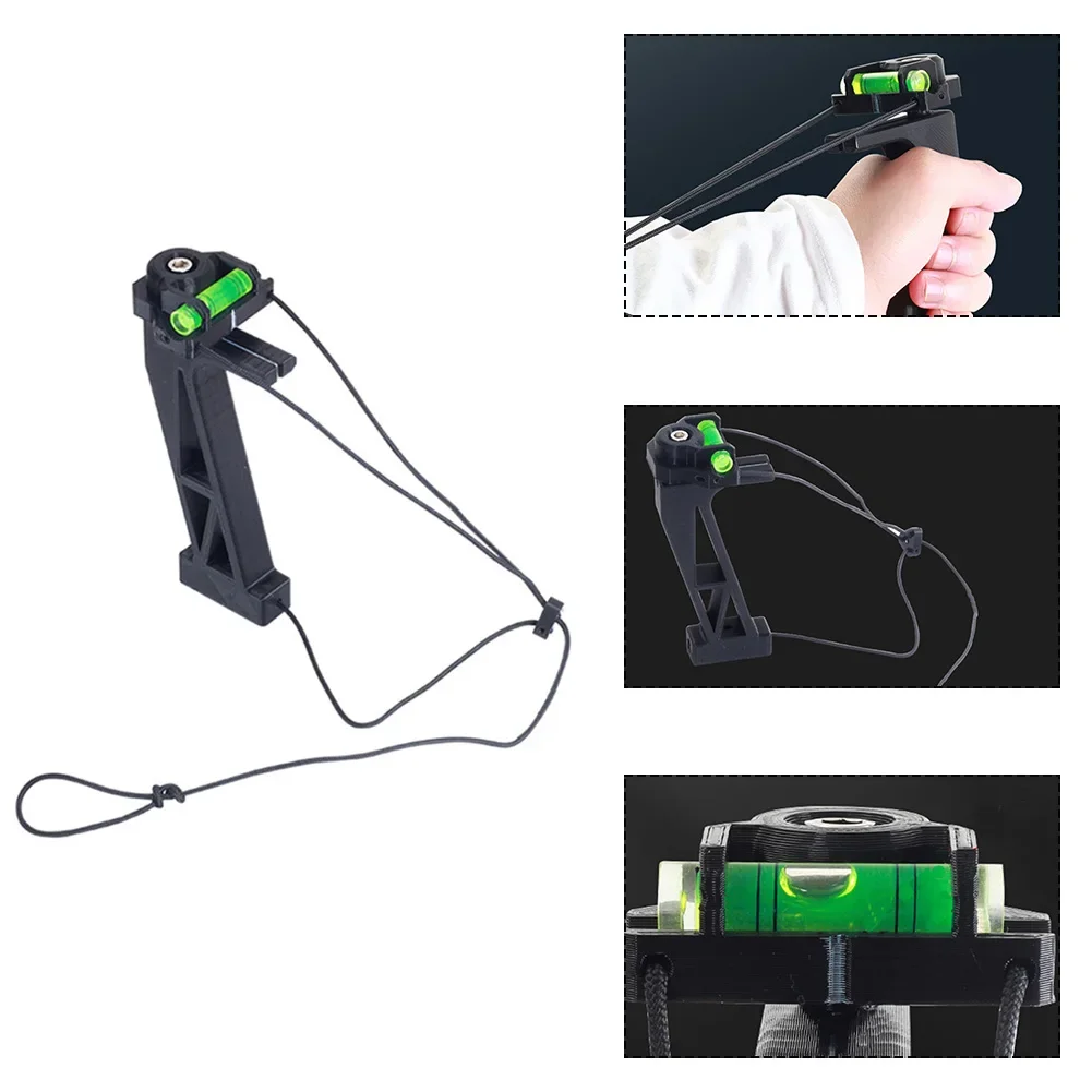 Bow Release Trainer Posture Correction Trainer Leveling Bubbles Real Grip Simulated Bow Handle Horizontal Bubble