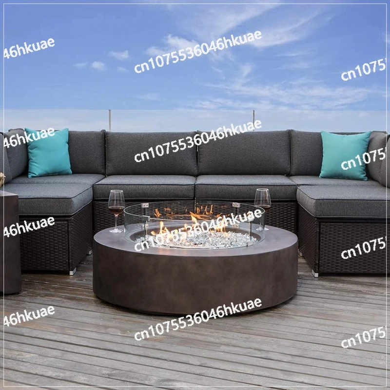 European and American Style Garden Villa Outdoor Garden, Practical Household Mobile Heater,