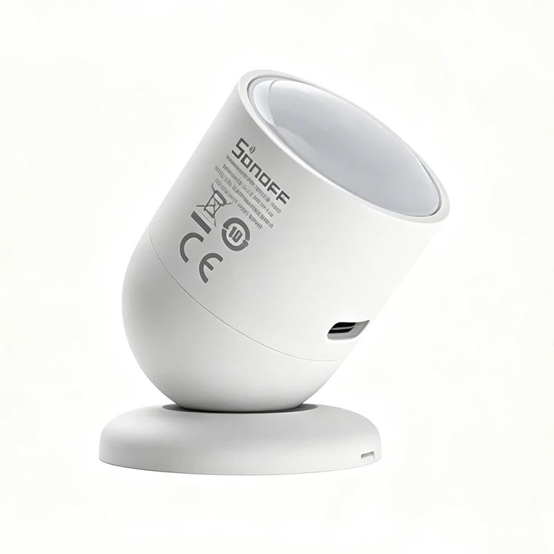Smart linkage human presence sensor, Sonoff Zigbee, light sensing 5.8GHz microwave radar, compatible with Google/Alexa/Alice..