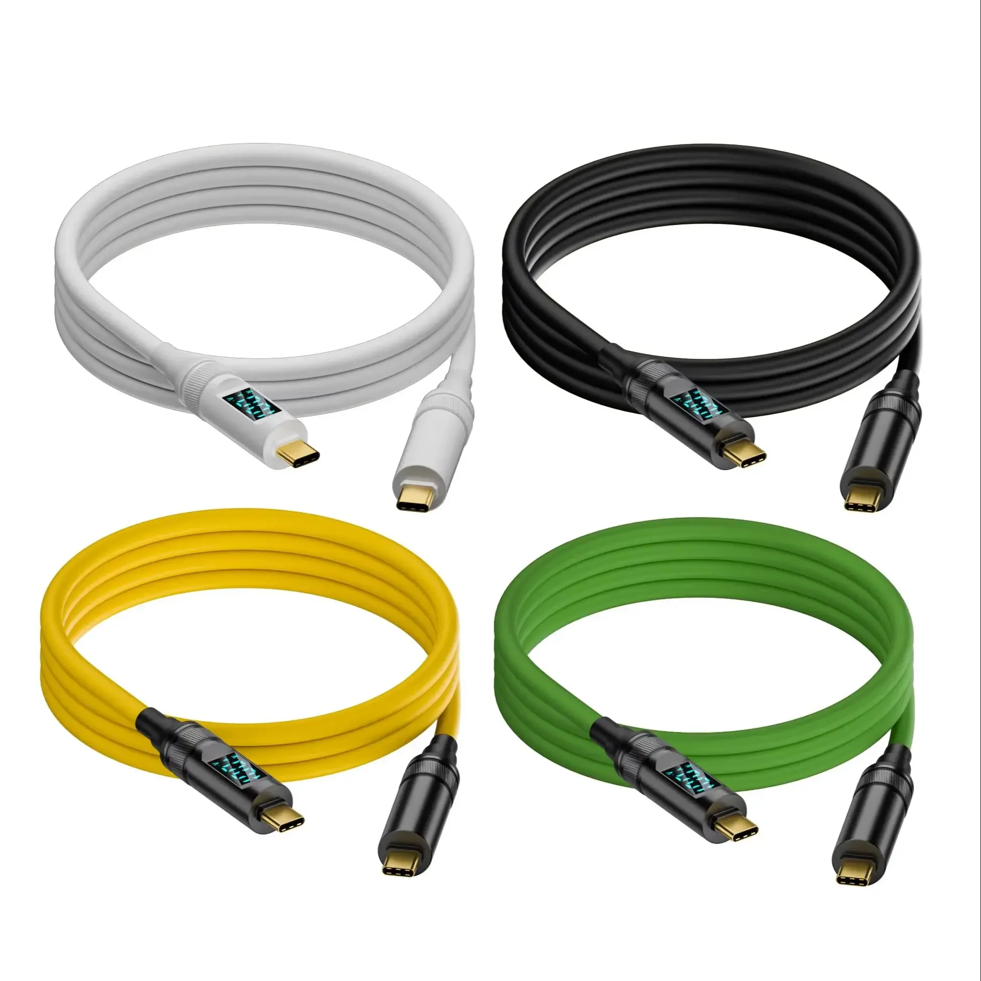 0.2m USB C 100W Digital Display PD Fast Charging Cable USB3.2 Type-C 20Gbps Data 8K Video Sync for Laptop Mobile Phone Tablet image 6