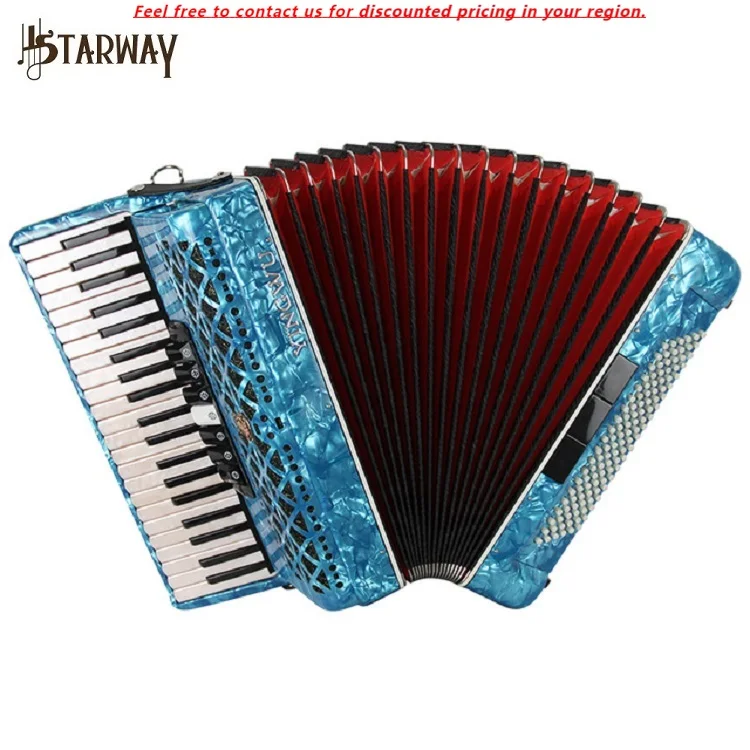

More Color Choice YW-871 Model 10 Register 37 Keys 96 Bass Diatonic Accordion