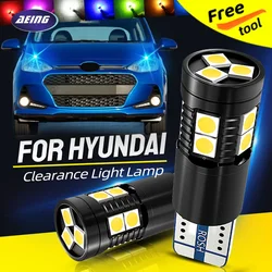 2pcs Car LED Clearance Lights Parking Side Marker Bulbs No Error For Hyundai i10 i20 MK1/2/3 i30 ix20 ix35 ix55 i800 2008-2019