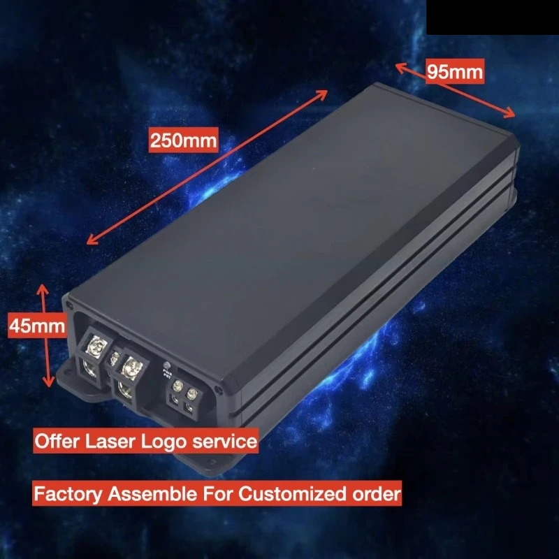 RMS 1000W 1 Ohms Car Subwoofer Amplifier Mono Amp Peak 1200W Class D Car Amplifier Monoblock for 8 10 12 Inch Subwoofer Speakers
