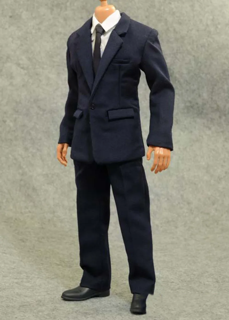 ZYTOYS Soldato Maschio Scala 1/6 Cachi/Grigio/Bianco/Nero/Blu Carriera Costume Formale Abiti da Uomo Modello per 12 ''Action Figure Corpo