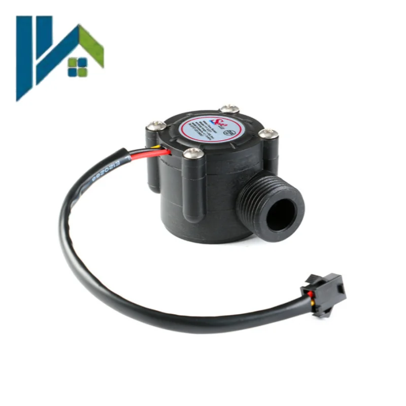 YF‑S201 Hall Effect Water Flow Sensor G1/2 1/2 Inch Thread Interface Water Flow Meter For Water Heater Vending Machine