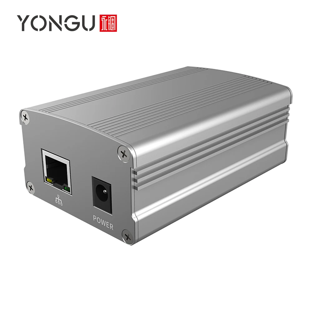 Custom Power source resistance box CNC machining heatsink sheet metal housing aluminum integrated enclosure j08 63*37mm