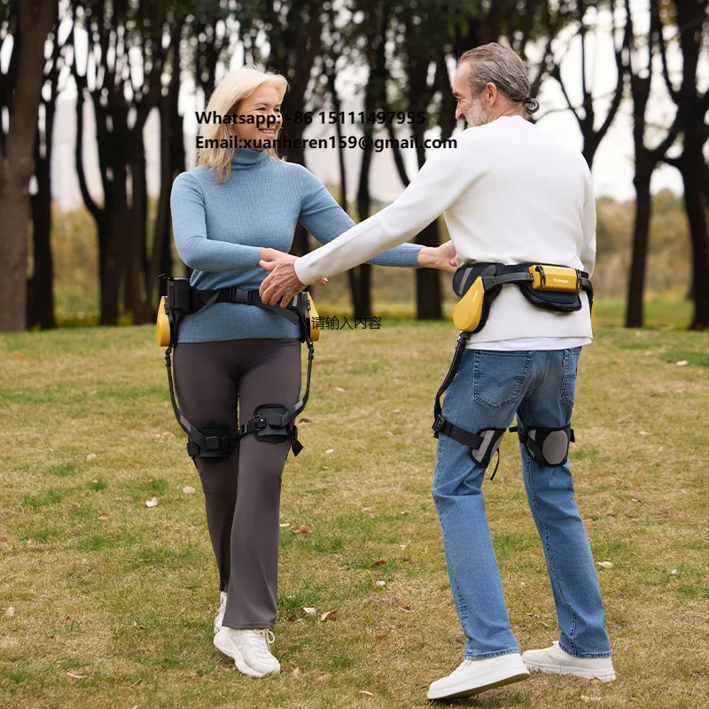 Wearable Knee Brace AI Walking Exoskeleton Equipment Robot for Sports Elderly