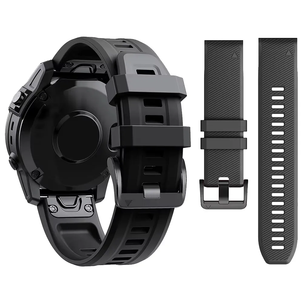 

22mm Garmin Band For Garmin Fenix 7 6 5 Plus Silicone QuickFit Strap Epix Gen 2/MARQ/Descent G1/Forerunner 965 955 945 Bracelet