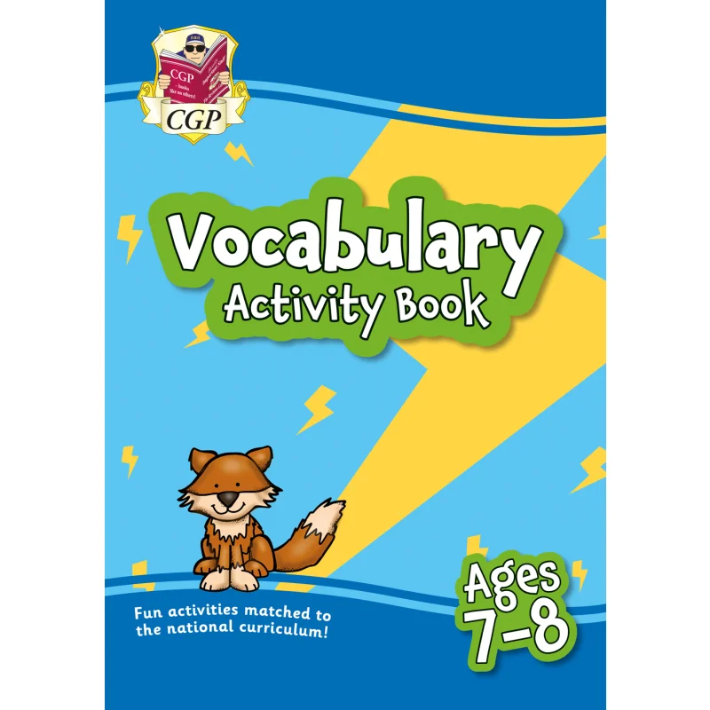 

Vocabulary Activity Book For Ages 78 CGP Coordination Group Publications 9781789089912 Book