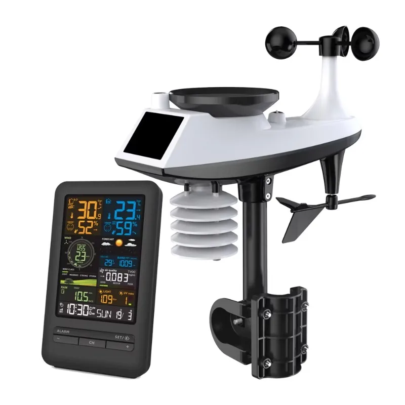 Outdoor weather station Digital thermometer Temperature instrument Humidity monitoring Hygrometer