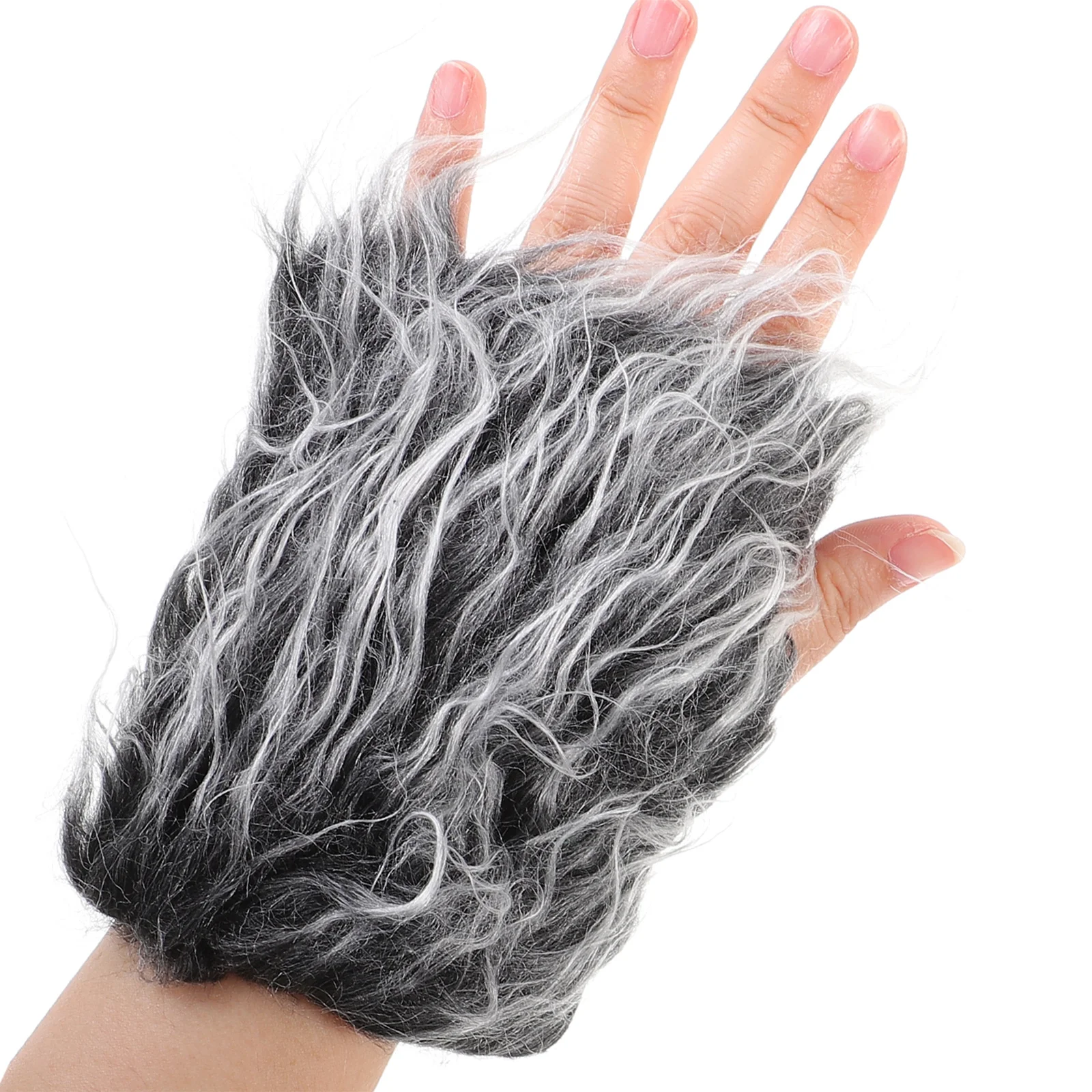 1 conjunto de acessórios para fantasia, bandana de orelha, luvas de cauda, decorações de festa, lobo, adereço para fantasia de festa