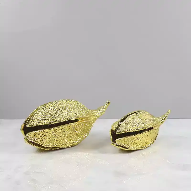AAAAAMinimalist Abstract Art Creativity, Metal Pods, Fruit Shells, Jewelry, Home Soft Decoration