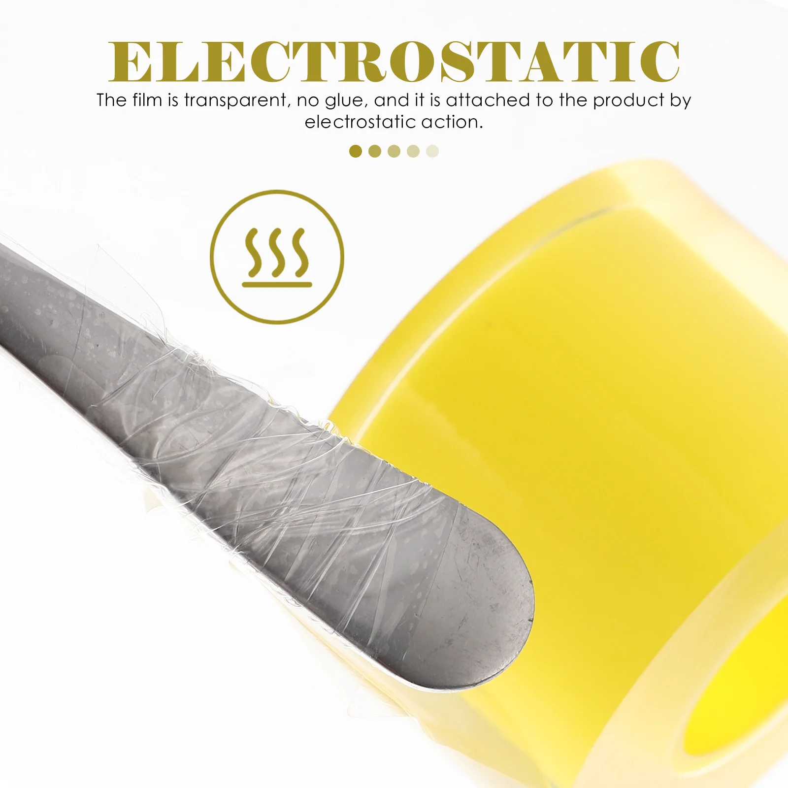 

Film Professional Jewelry Accessory Transparent No Glue Electrostatic Attachment Good Puncture Resistance Easy to Cut