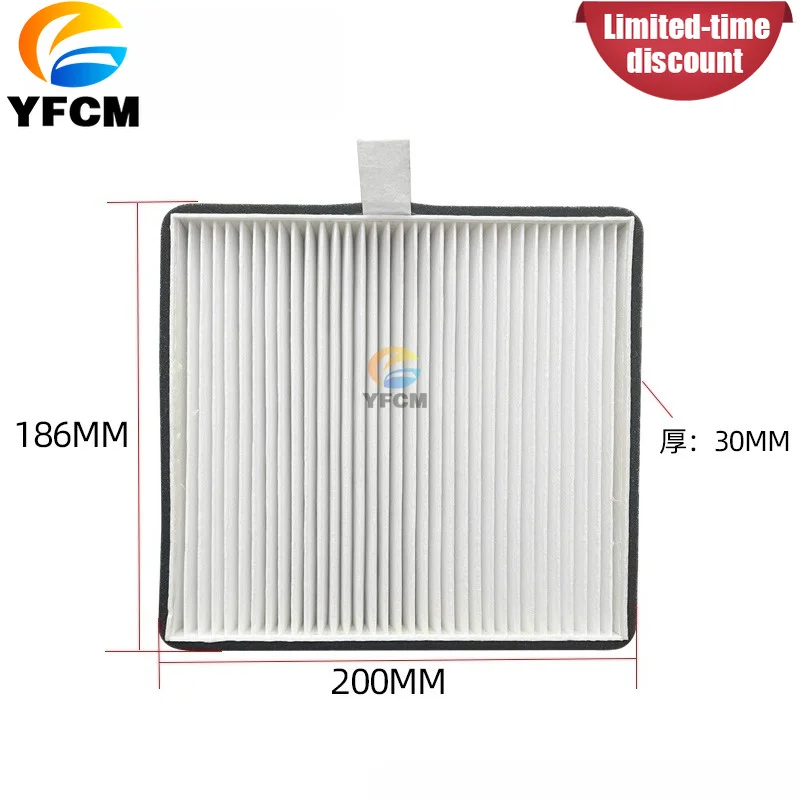 Excavator Parts for Cat E305 305.5 306E307E Air Conditioning Filter Element Filter Screen Air Conditioning Grid Filter