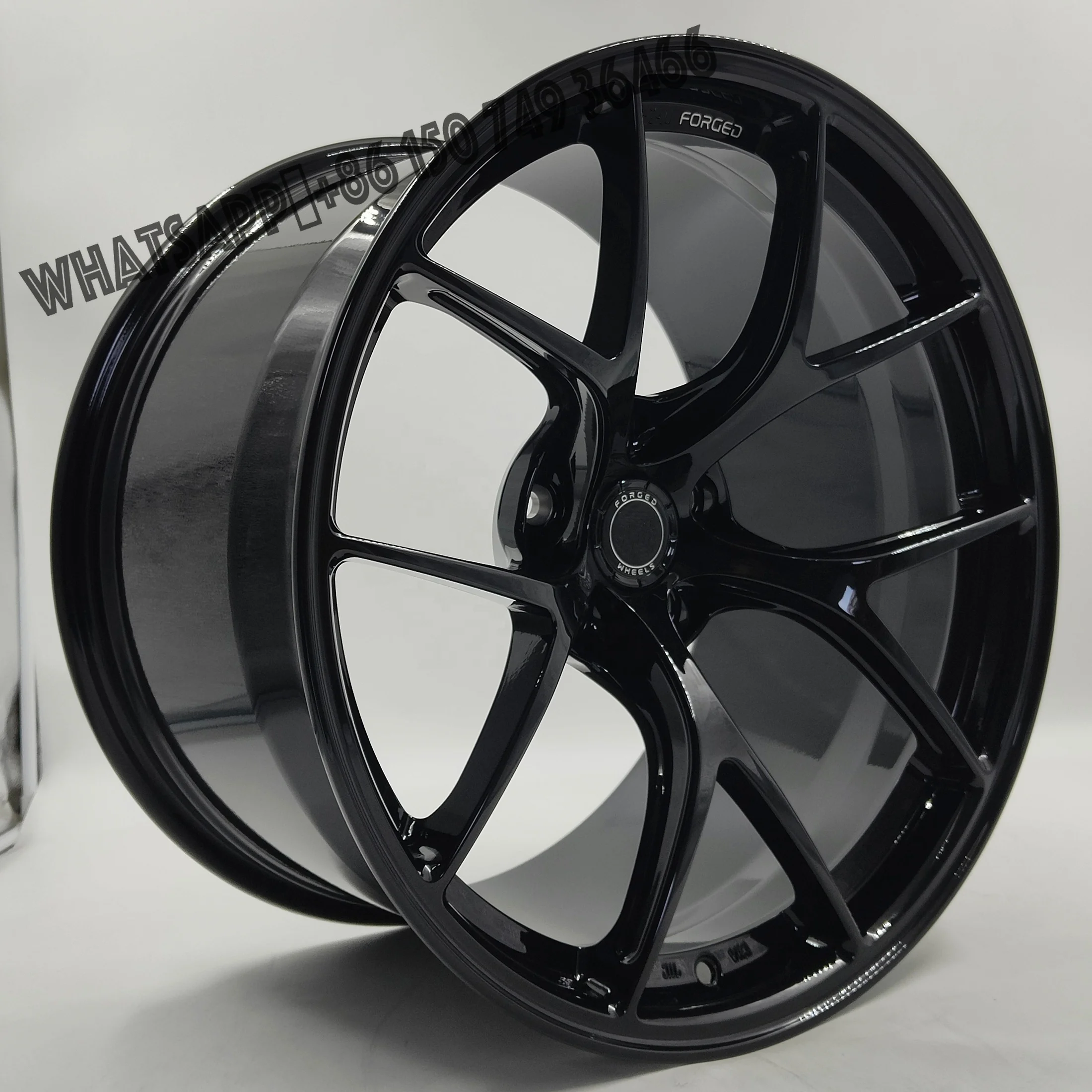 

Car Rims Passenger Car Wheels Alloy Aluminum Lightweight Rims Customized Wheel Inch Bright Black