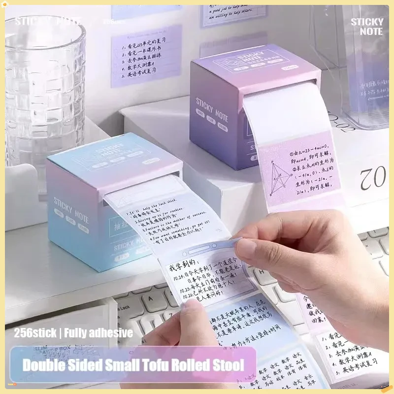 

256 шт., наклейки для заметок с изображением медведя карба, высокий уровень внешнего вида, наклейки для заметок, студенты, полностью клейкая наклейка с индексом