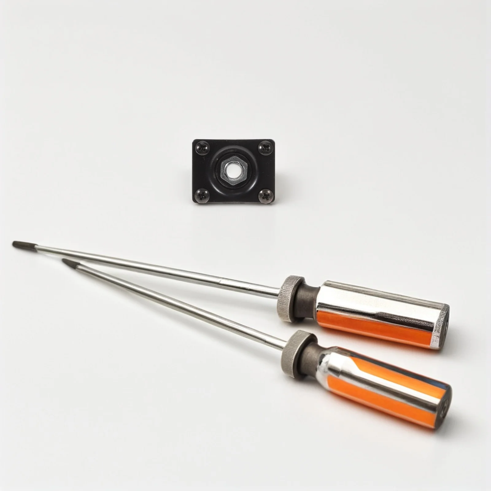 

4Pcs Black Rectangle Guitar Jack Plates Metal Output Jack Socket Electric Bass Bass Guitar Parts Accessories Electric Parts