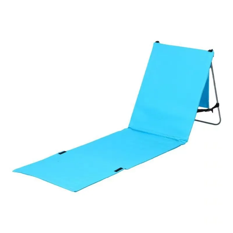 Outdoor Beach Mat with Adjustable Stalls, Sitting and Lying Dual-purpose Camping, Moisture-proof Ultra-light Folding Chair