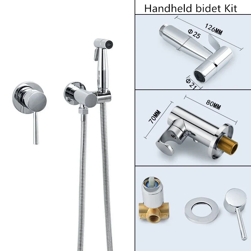 Распылитель для унитаза и биде, ручной набор насадок для биде