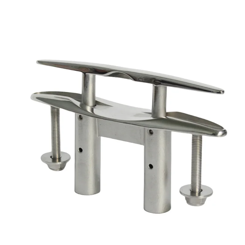 1 Piece Boat Pull Up Deck Cleat 316 Stainless Steel Retractable Heavy Duty Flush Mount Cleat Boat view 4