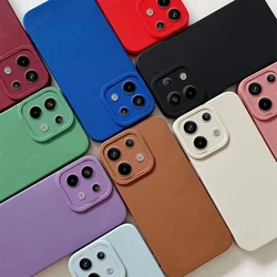 For Xiaomi Redmi Note 13 4G Case Cover Redmi Note 13 4G Capa Camera Protector Phone Bumper Back TPU Soft Fundas Redmi Note 13 4G