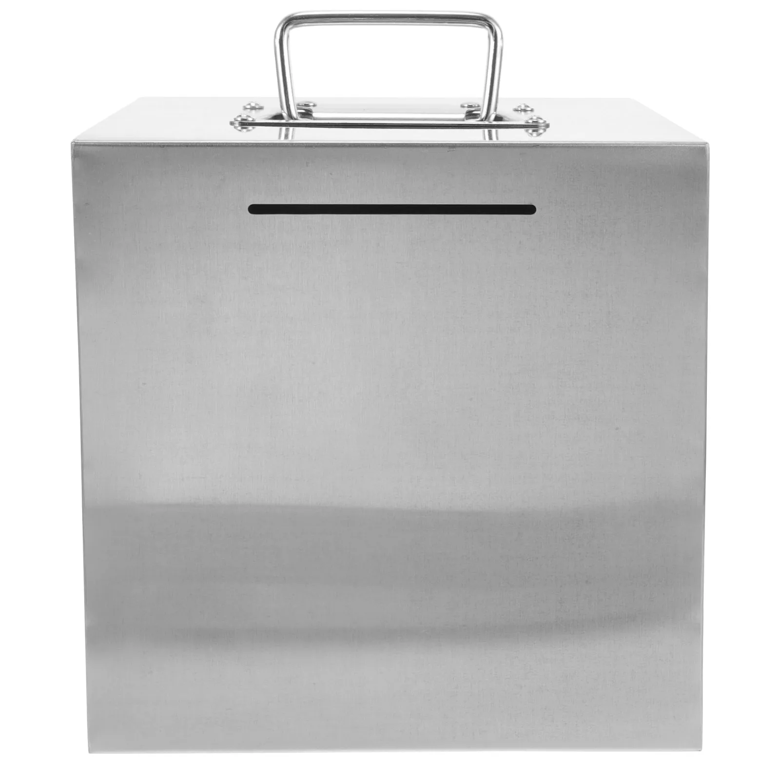 

Piggy Bank Storage Jars Unbreakable Stainless Steel Saving Money Moneybox Portable Child
