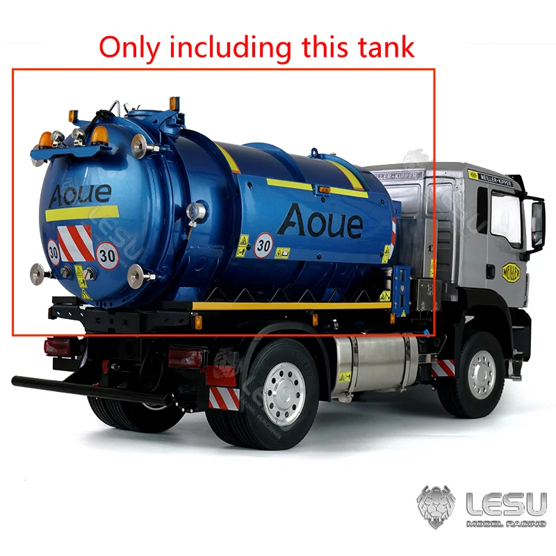 LESU 1/14 4X4 Hightorque Vacuum Tank for Remote Control Tractor Truck RC Car Model Tamiyay Toys for Boys Christmas Gift