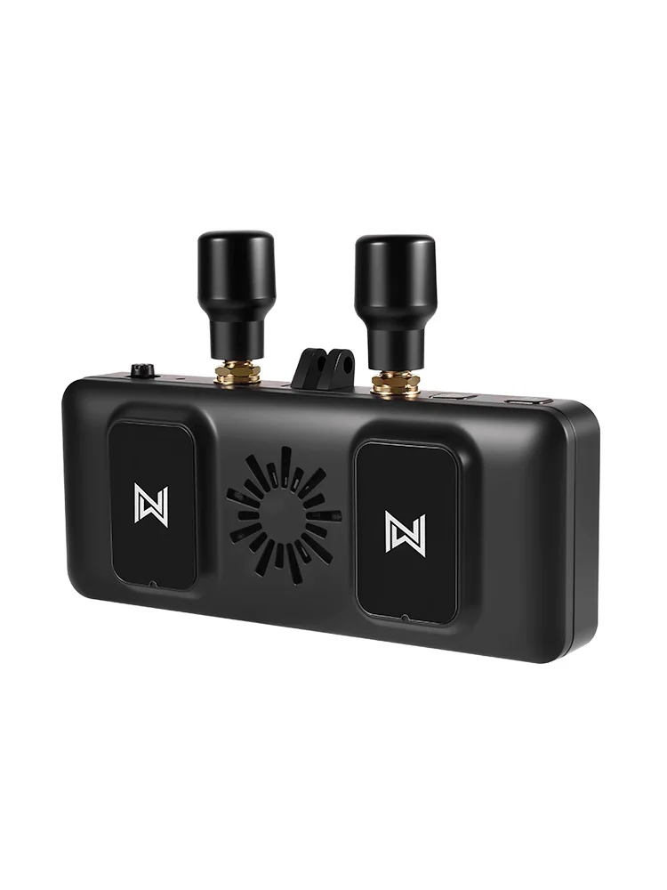 CADDX Walksnail Avatar FPV VRX HD Receiver 4 Antennas 22ms Low Latency DVR Output for High Def Input FPV Goggles Drone Pilots