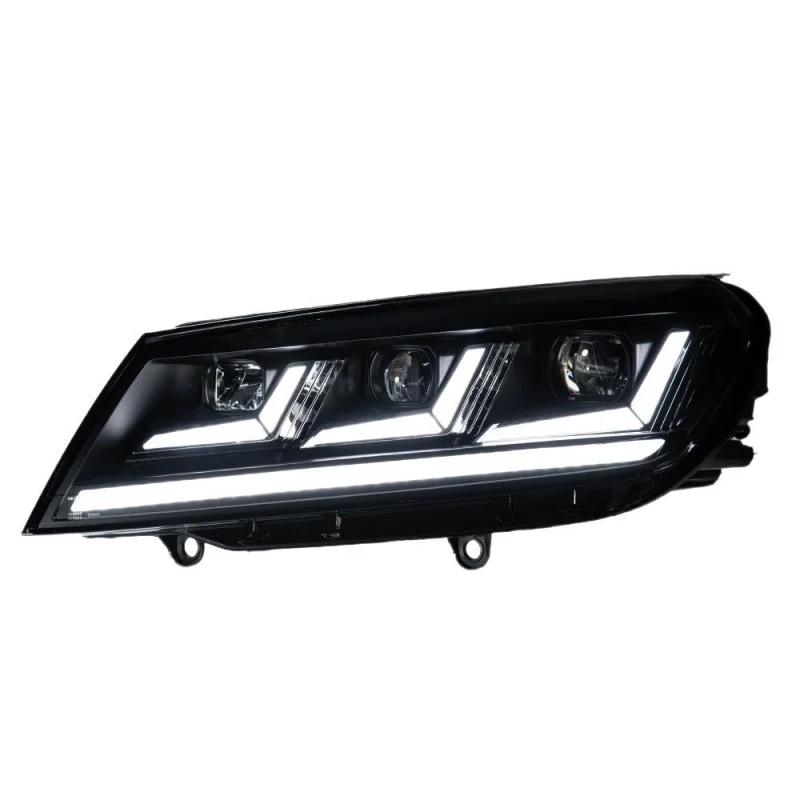 Suitable For 16-18 Volkswagen Headlight Assembly Touareg Modified 25 Models LED Daytime Running Lights Flow